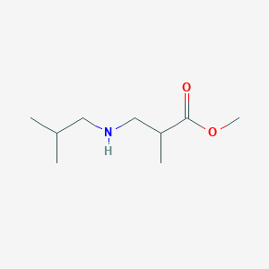 Methyl 2-methyl-3-[(2-methylpropyl)amino]propanoate;  95%