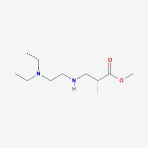molecular formula C11H24N2O2 B6352587 Methyl 3-{[2-(diethylamino)ethyl]amino}-2-methylpropanoate CAS No. 1154286-92-6
