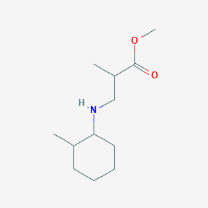 Methyl 2-methyl-3-[(2-methylcyclohexyl)amino]propanoate