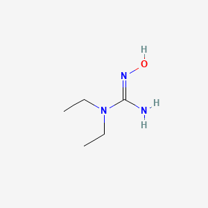 molecular formula C5H13N3O B6352661 N,N,N-Aminoximodiethylamine CAS No. 54207-44-2