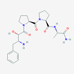 molecular formula C23H33N5O5 B063527 阿普司汀 CAS No. 160470-73-5