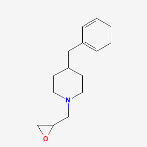 4-benzyl-1-[(oxiran-2-yl)methyl]piperidine