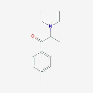 molecular formula C14H21NO B6352904 2-(二乙氨基)-1-(4-甲基苯基)丙-1-酮 CAS No. 676316-90-8