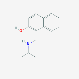 1-{[(Butan-2-yl)amino]methyl}naphthalen-2-ol