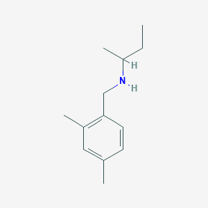 B6353019 (Butan-2-yl)[(2,4-dimethylphenyl)methyl]amine CAS No. 1019551-74-6