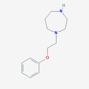 molecular formula C13H20N2O B6353034 1-(2-Phenoxyethyl)-1,4-diazepane CAS No. 944086-64-0