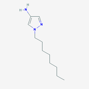molecular formula C11H21N3 B6353181 1-Octyl-1H-pyrazol-4-amine CAS No. 1152512-28-1