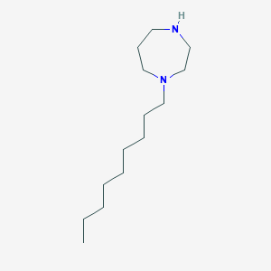 molecular formula C14H30N2 B6353195 1-Nonyl-1,4-diazepane CAS No. 1037165-14-2