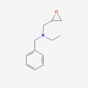 molecular formula C12H17NO B6353207 Benzyl(ethyl)(oxiran-2-ylmethyl)amine CAS No. 52143-57-4