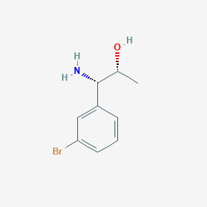 (1S,2R)-1-Amino-1-(3-bromophenyl)propan-2-ol