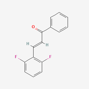 molecular formula C15H10F2O B6353320 2,6-Difluorochalcone CAS No. 413585-95-2