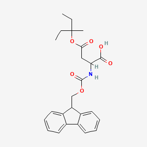 molecular formula C25H29NO6 B6353366 Fmoc-D-Asp(OMpe)-OH CAS No. 1926162-97-1
