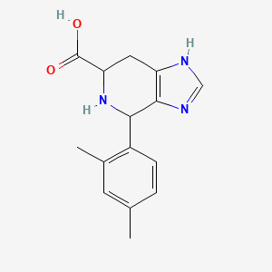 4-(2,4-Dimethylphenyl)-3H,4H,5H,6H,7H-imidazo[4,5-c]pyridine-6-carboxylic acid