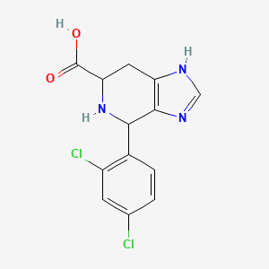 4-(2,4-Dichlorophenyl)-3H,4H,5H,6H,7H-imidazo[4,5-c]pyridine-6-carboxylic acid