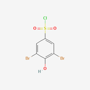 molecular formula C6H3Br2ClO3S B6353623 3,5-二溴-4-羟基苯磺酰氯 CAS No. 4247-67-0