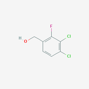 molecular formula C7H5Cl2FO B6353694 (3,4-Dichloro-2-fluorophenyl)methanol CAS No. 1615212-17-3