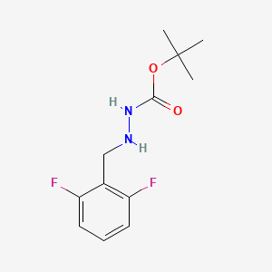 t-Butyl 2-(2,6-difluorobenzyl)hydrazinecarboxylate