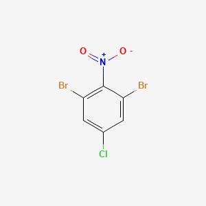 molecular formula C6H2Br2ClNO2 B6353885 4-Chloro-2,6-dibromonitrobenzene CAS No. 1824388-07-9