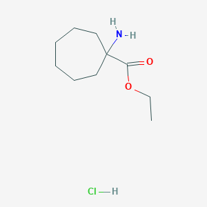 1-Amino-cycloheptanecarboxylic acid ethyl ester hydrochloride (H-Ac7c-OEt.HCl)