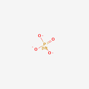 molecular formula O4P-3 B063540 Trioxido(oxo)- CAS No. 160600-81-7