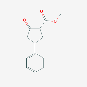 molecular formula C13H14O3 B6354037 Methyl 2-oxo-4-phenylcyclopentanecarboxylate CAS No. 889944-39-2