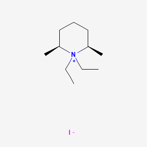 molecular formula C11H24IN B6354106 N,N-Diethyl-2,6-cis-dimethylpiperidinium Iodide CAS No. 1335241-44-5