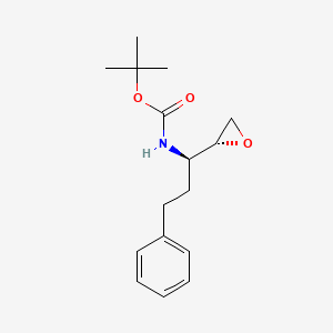 molecular formula C16H23NO3 B6354458 erythro-N-Boc-D-Homophenylalanine epoxide CAS No. 1217728-66-9