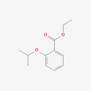 molecular formula C12H16O3 B6354660 2-Isopropoxy-benzoic acid ethyl ester, 97% CAS No. 1330133-79-3