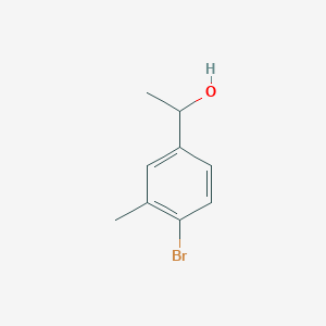 B6354752 1-(4-Bromo-3-methylphenyl)ethanol CAS No. 51930-77-9