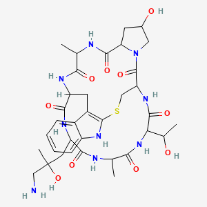 molecular formula C35H49N9O10S B6354796 ((R)-4-Hydroxy-4-methyl-Orn7)-Phalloidin CAS No. 87876-22-0