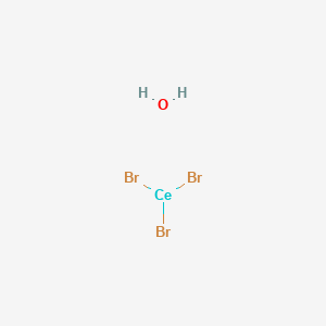 molecular formula Br3CeH2O B6354826 Cerium(III) bromide hydrate (99.9%-Ce) (REO) CAS No. 396654-07-2