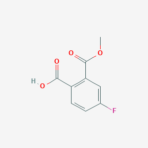 B6354926 4-Fluoro-2-(methoxycarbonyl)benzoic acid CAS No. 1379192-12-7