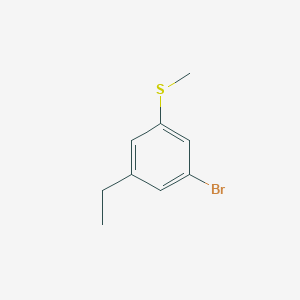 B6354986 (3-Bromo-5-ethylphenyl)(methyl)sulfane CAS No. 1822762-56-0
