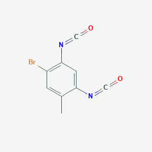 molecular formula C9H5BrN2O2 B6355043 2,4-Diisocyanato-5-methyl-bromobenzene CAS No. 55206-98-9