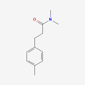 molecular formula C12H17NO B6355056 N,N-Dimethyl-3-(4-methylphenyl)-propanamide CAS No. 90526-09-3