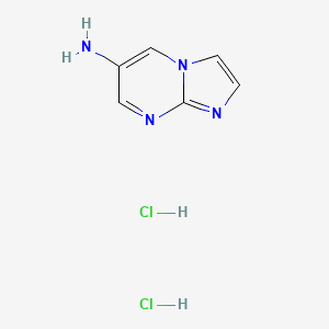 Imidazo[1,2-a]pyrimidin-6-ylamine dihydrochloride