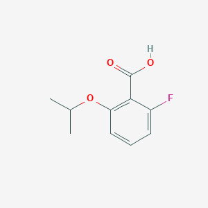 molecular formula C10H11FO3 B6355263 2-Fluoro-6-isopropoxybenzoic acid CAS No. 1369879-25-3