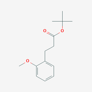B6355450 3-(2-Methoxyphenyl)-propanoic acid tert-butyl ester CAS No. 1511518-51-6