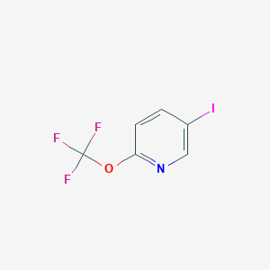 B6355479 5-Iodo-2-(trifluoromethoxy)pyridine CAS No. 1361696-40-3