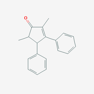 B6355483 2,5-Dimethyl-3,4-diphenyl-cyclopent-2-enone;  98% CAS No. 4970-79-0