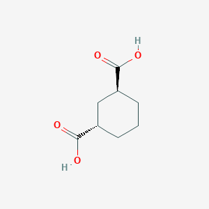molecular formula C8H12O4 B6355499 (1S,3S)-环己烷-1,3-二羧酸 CAS No. 1610732-22-3