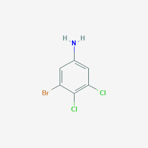molecular formula C6H4BrCl2N B6355729 3-Bromo-4,5-dichloroaniline CAS No. 36406-91-4