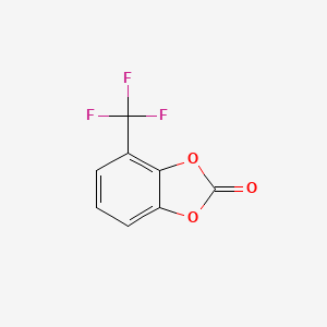 4-(Trifluoromethyl)-1,3-benzodioxol-2-one, 98%
