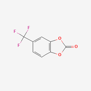 5-(Trifluoromethyl)-1,3-benzodioxol-2-one;  98%
