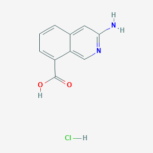 3-Aminoisoquinoline-8-carboxylic acid HCl