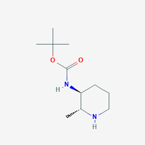 t-Butyl N-[(2R,3S)-2-methyl-3-piperidyl]carbamate