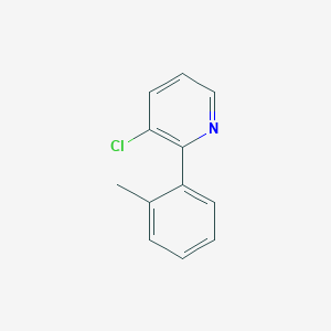 molecular formula C12H10ClN B6356154 3-Chloro-2-(o-tolyl)pyridine CAS No. 2379321-40-9