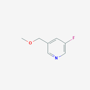 3-Fluoro-5-(methoxymethyl)pyridine