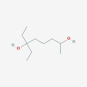 molecular formula C10H22O2 B6356204 3-Ethyl-3,7-octanediol CAS No. 2737205-68-2