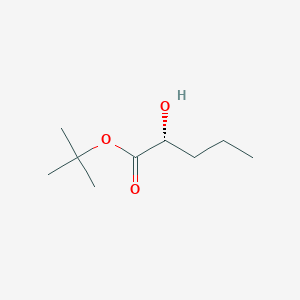 molecular formula C9H18O3 B6356238 t-Butyl (R)-2-hydroxypentanoate CAS No. 2097878-69-6